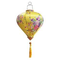 Вьетнамский фонарик 12" Чеснок желтый 793