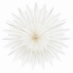 Снежинка 40 см №1, белый